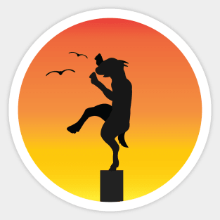 Karate kid Sticker